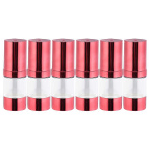 Travel Cosmetics Bottle Pump Bottle for Lotion 12Pcs Red Set