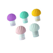 Portable Bottle 10 Pcs Cosmetic Bag Essential Oil Container Assorted Color Travel Use Light Pink Travel Bags