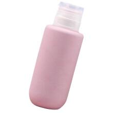 Plastic Bottles For Shampoo Lotion Bottle Portable Refillable Dispenser Pink 14.7x5.5cm 200ml 1Pcs