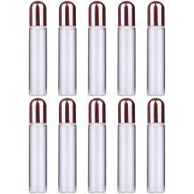 Essential Oil Roller Bottle for Liquid Dispensing 10Pcs Pink Glass Bottles