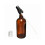 7Pcs Emulsion Subpackaging Bottle Press Pump Storage Container Brown for Refillable Use 1