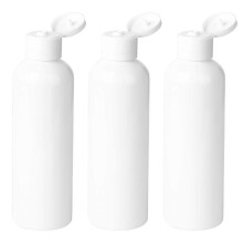 Sub Empty Bottle 20Pcs for Cosmetics Travel Accessories Simple Design Leak Prevention White Plastic
