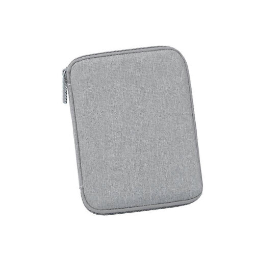 Rectangular Portable Organizer 2Pcs Grey For Protecting Digital Devices With Neat And Tidy Compartment Design