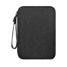 Electronics Organizer Travel, Travel Cord Organizer Case, Compact Electronics Accessories Bag - Black