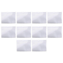 10pcs EVA Zippered Pouches For Travel Medicine Storage Transparent Pills Bags For Business Traveler And Backpack