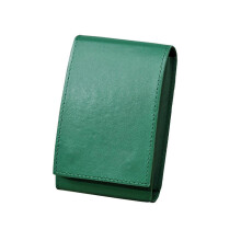 Multiuse Leather Travel Case For Watches Jewelry Storage Portable Protective Watch Protective Bag with Easy Carry Design