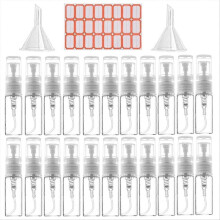 120Pcs 3ML Bottle Small Cosmetic Packing Atomizer Perfume Bottles Atomizing Liquid Container for Tra