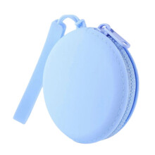 Bright Silicone Coin Case Lightweight Compact Build Secures Valuables During Sports Activities Shopping Errands