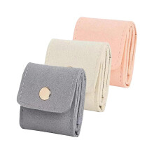 3 Pieces Miniature Travel Rings Organizers Waterproof Lightweight Case For Secure Jewelry Accessories Storage