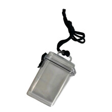 Waterproof Case for Electronics Valuables Outdoor Activities Sturdy Sealed ABS Construction