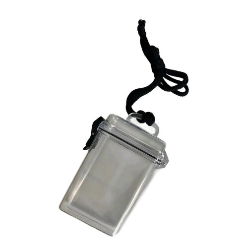 Waterproof Case for Electronics Valuables Outdoor Activities Sturdy Sealed ABS Construction