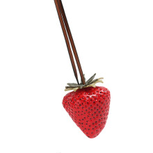 Aesthetic Keychain Charms,Resin Strawberry Bag Charm Pendant Strawberry Keychains Charms Hanging Ornament for Womens Red