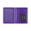 Functional PU Leather Passport Case Embossed Pattern Fashionable Travel Card Organizer for Secure Document Storage 1
