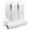 6 Pack White Refillable Sponge Bottles for Home Use Leak Proof Portable Plastic 30ml 1