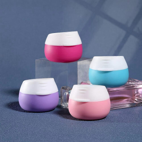 Silicone Cream Jars, Travel Essentials 1