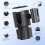 Auto-GeträNkehalter-Expander, GeträNkehalter-Extender-Adapter für Auto mit Erweiterbarer Basis 10