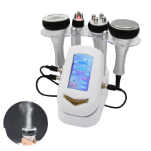 (White) 40K Multifunction Radio-frequency Ultrasonic Cavitation Vacuum Tender Skin Massage Shaping Burn Fat Skin Whitening Anti-wrinkle