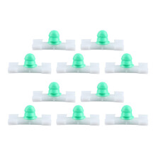 10 Sets Bumpstrip Door Fastener Buckles Side Clips