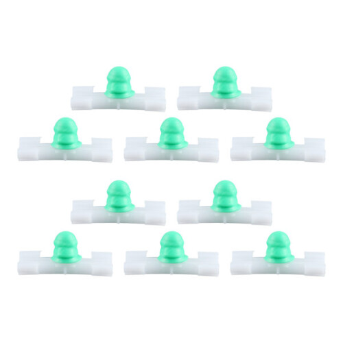 10 Sets Bumpstrip Door Fastener Buckles Side Clips