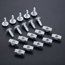 10 sets of metal car engine gearbox bottom plates
