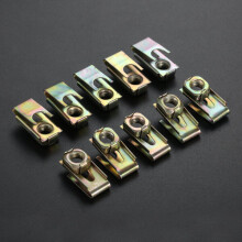 10pcs metal automatic mounting clamp for 6mm or 8mm screws