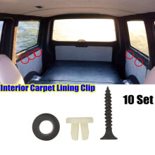10 sets of interior roof panel door trim carpet lining solid