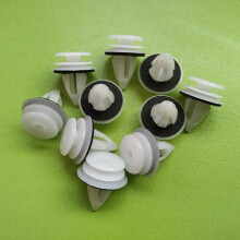 10PCS 9MM Car Door Molding Trim Panel Clip Knie