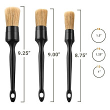 Set di spazzole per capelli Q39F, 3 pezzi. Spazzole di precisione, aria condizionata