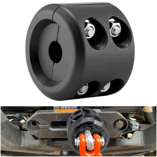 Universal Winch Hook Hook Plugs Rubber Winch Wire Accessories