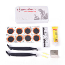Kit di attrezzi per bicicletta per ciclisti, portatile per la riparazione di mountain bike.