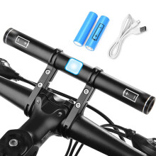 Support de batterie supplémentaire pour guidon de vélo en aluminium