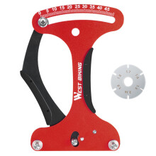 WEST BIKEKING strumento per bicicletta misuratore di tensione dei raggi MTB bici da strada