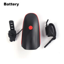 Éclairage vélo LED 2 en 1 pour guidon de 22 à 35 mm, VTT