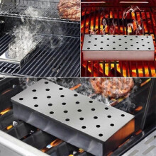 Verkkokauppa - BBQ-savustin, savustamo, savustamo, ruostumattomasta teräksestä valmistettu savustamo