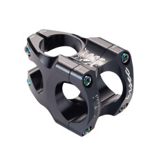 Potence de vélo en alliage d'aluminium 31,8 mm Potence VTT 35 mm Potence courte ultralégère Ba