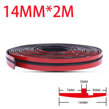 14/19 mm auto rubberen strip afdichtingsrand auto s