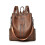 Damenrucksack mit Tragegriff, Damen-Lederrucksack 1