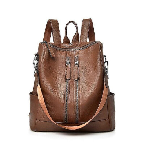 Damenrucksack mit Tragegriff, Damen-Lederrucksack