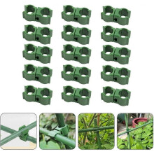Conjunto de 100 peças de suportes de fixação para conectores universais de rattan.