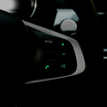 stuk universele mal knop paneel sticker lichtgevende auto