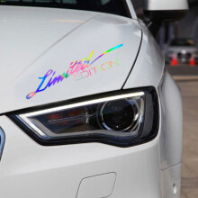 2 stuks carrosserie decoratieve stickers, gelimiteerde editie, creatieve vinyl stickers