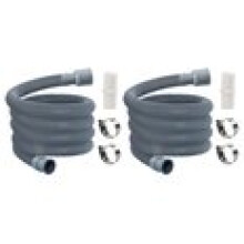 2X Tuyau de vidange automatique pour tambour de machine à laver, vanne de vidange