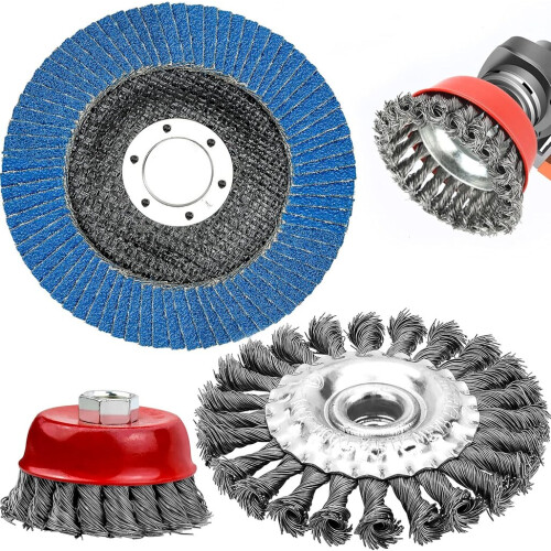 Βούρτσα τρυπανιού σύρματος Hetang Yuese Parts, κωνική βούρτσα λείανσης 2