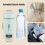 350ml portable electric water cup, temperature control 4