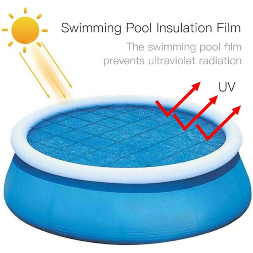 Hetang Yuese Round Pool Bubble Solar Panel, Blue Sa 1