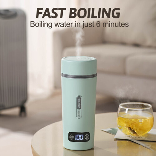 350ml portable electric water cup, temperature control 1