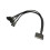 SATA-voedingskabel, computerkoelventilatorsplitter 3