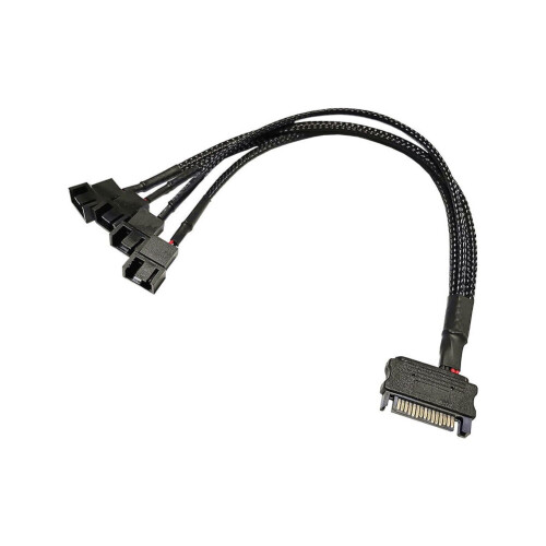 SATA-voedingskabel, computerkoelventilatorsplitter 2