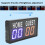 100-240V electronic scoreboard EU plug, remote control 3