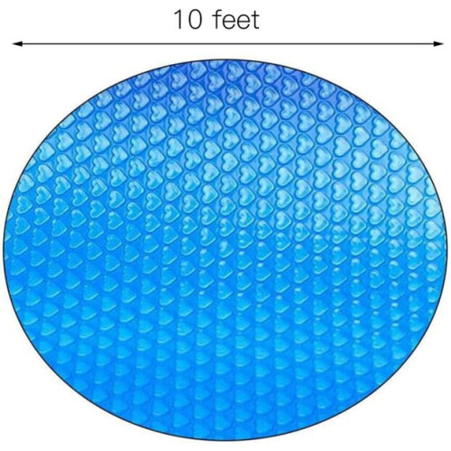 (2 Pack)Round Pool Bubble Solar Panel, Blue for You 1